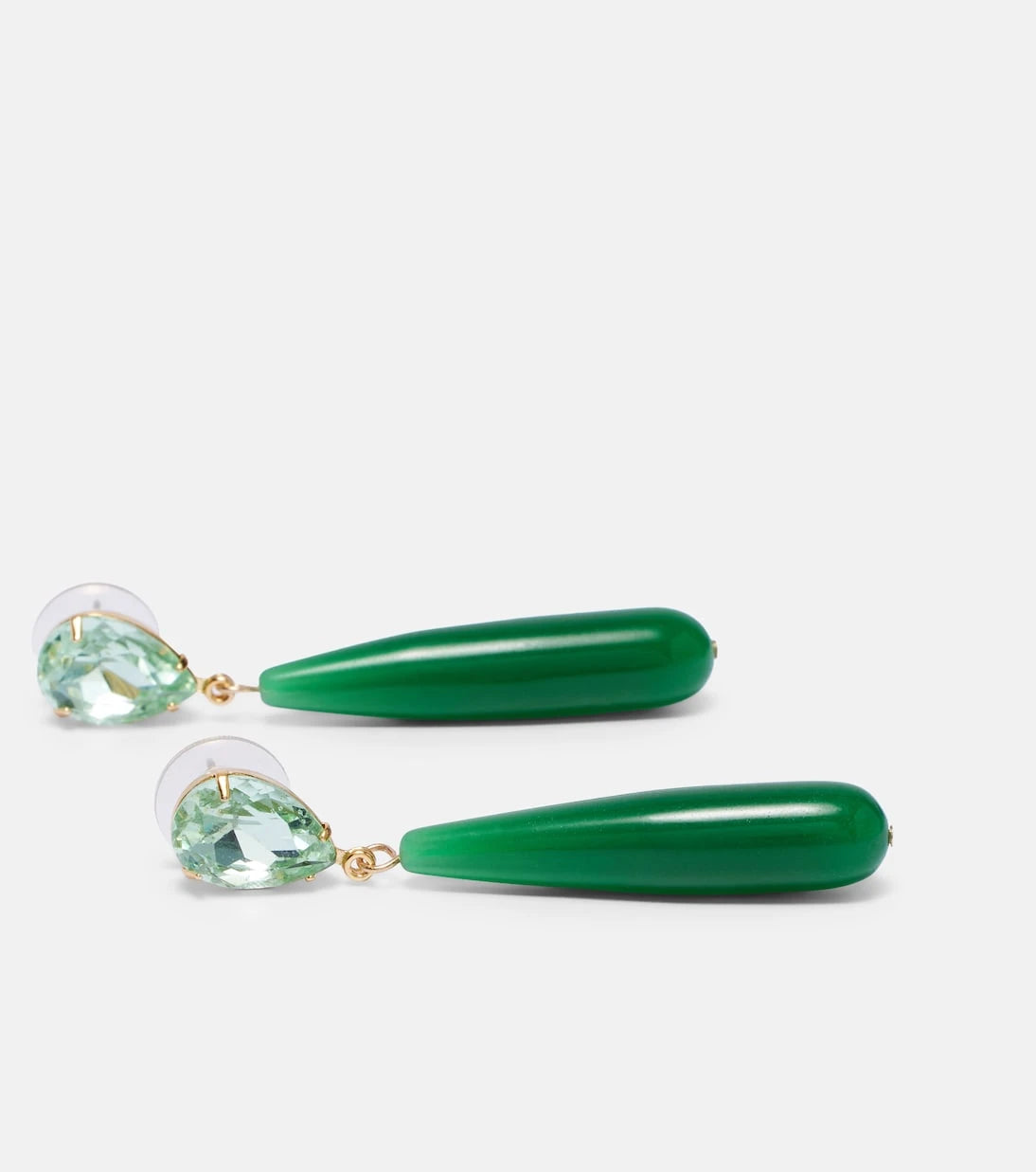 Jennifer Behr - Caroline embellished drop earrings