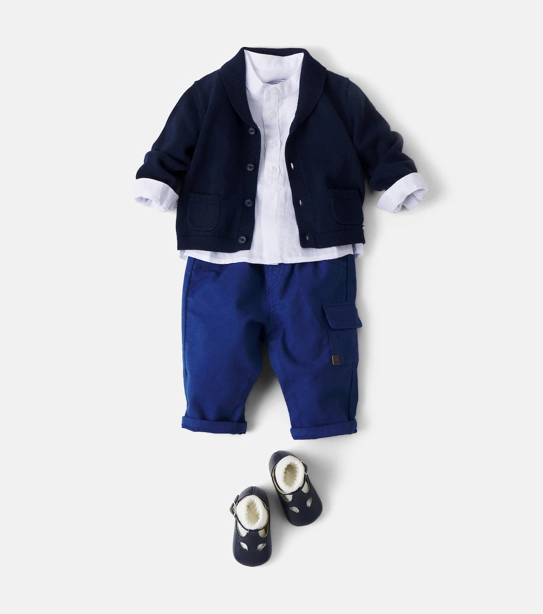 Tartine et Chocolat - Baby cotton-blend pants