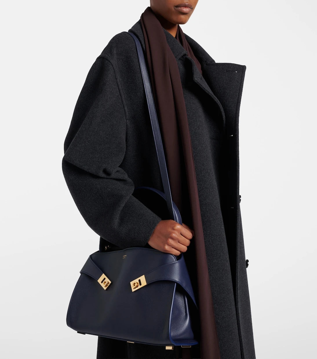 Ferragamo - Hug Small leather shoulder bag