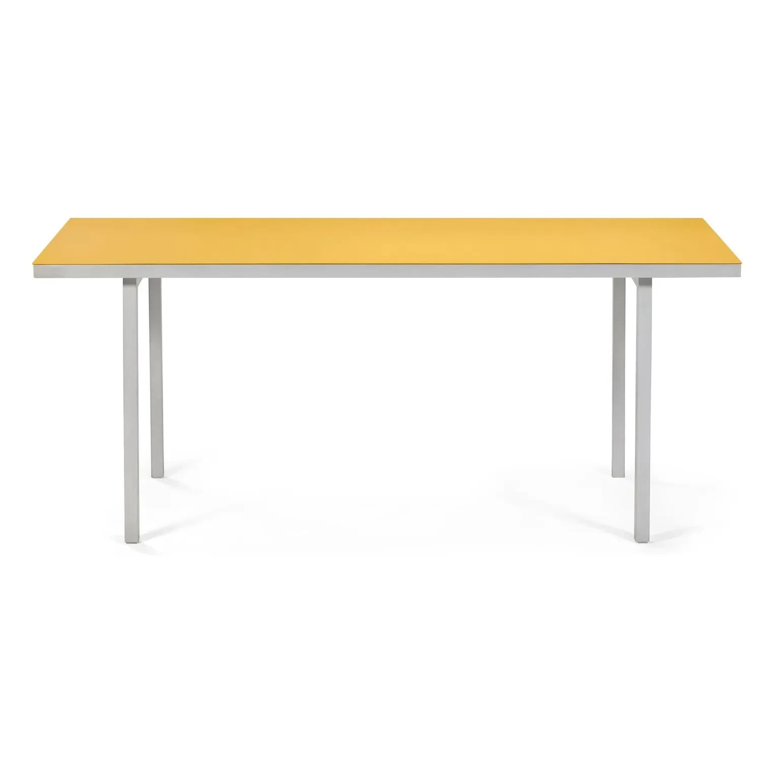 Valerie Objects - Alu dining table, Muller Van Severen | Yellow