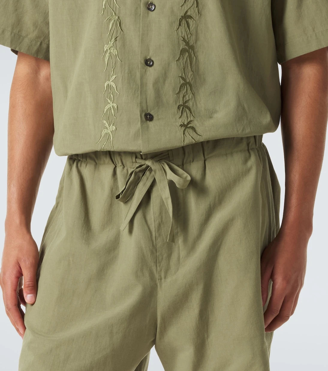 Commas - Mid-rise shorts