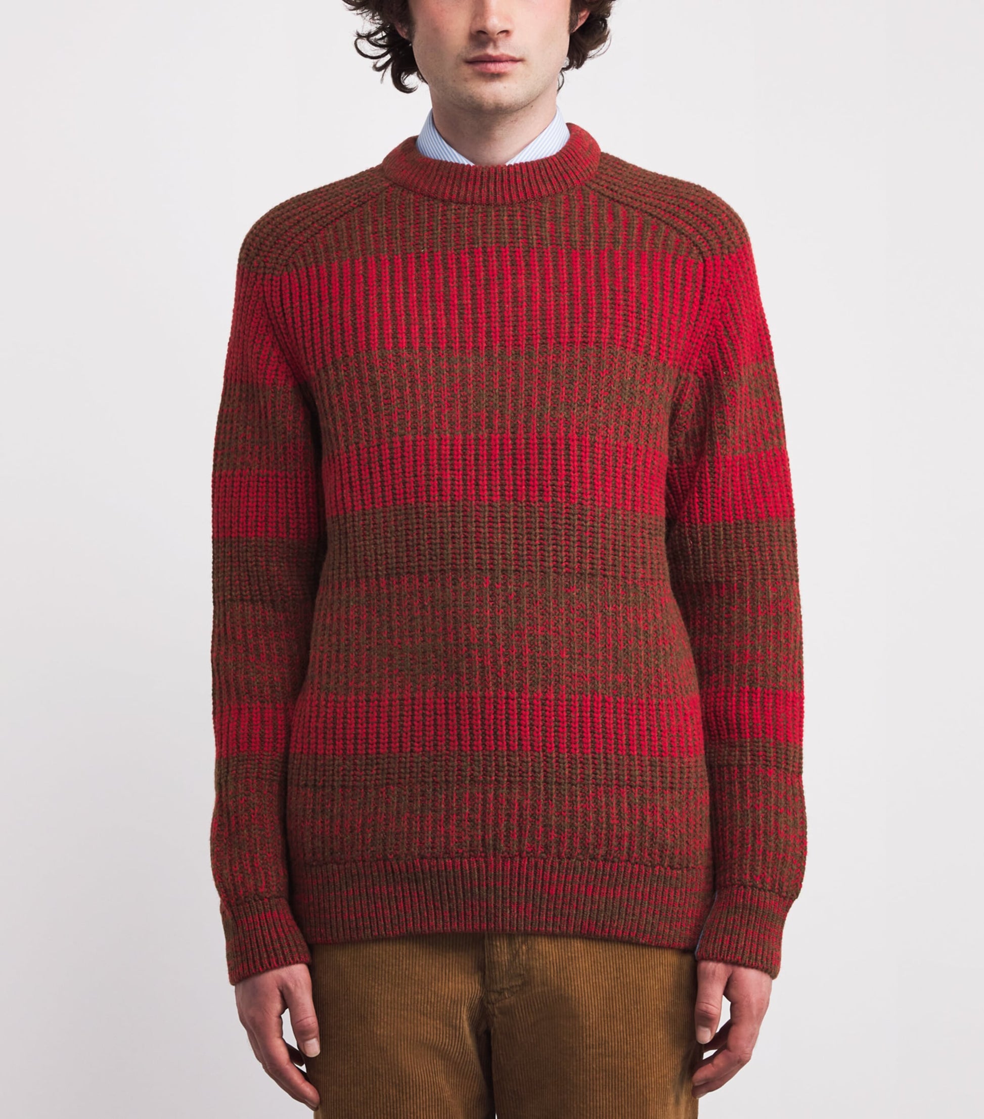 Red x Paul Smith Wool Saddle Sweater