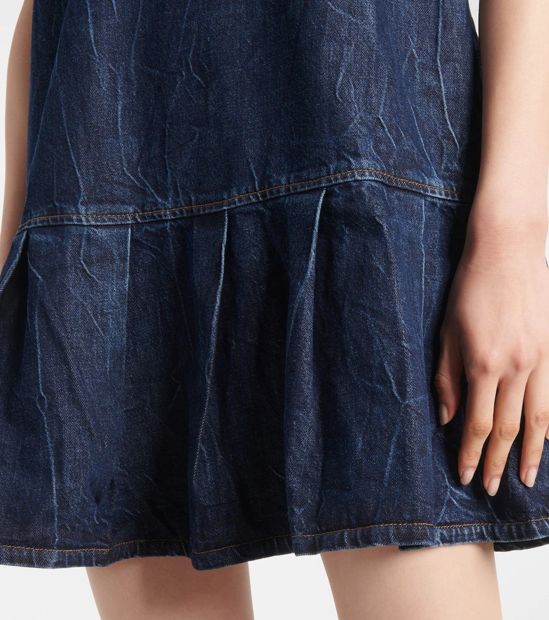 Ganni - Denim minidress