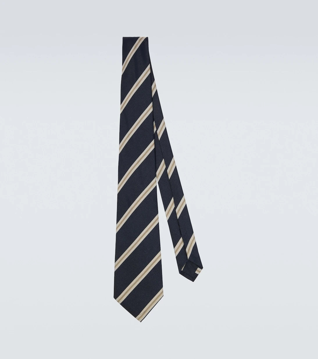Dunhill - Striped silk tie