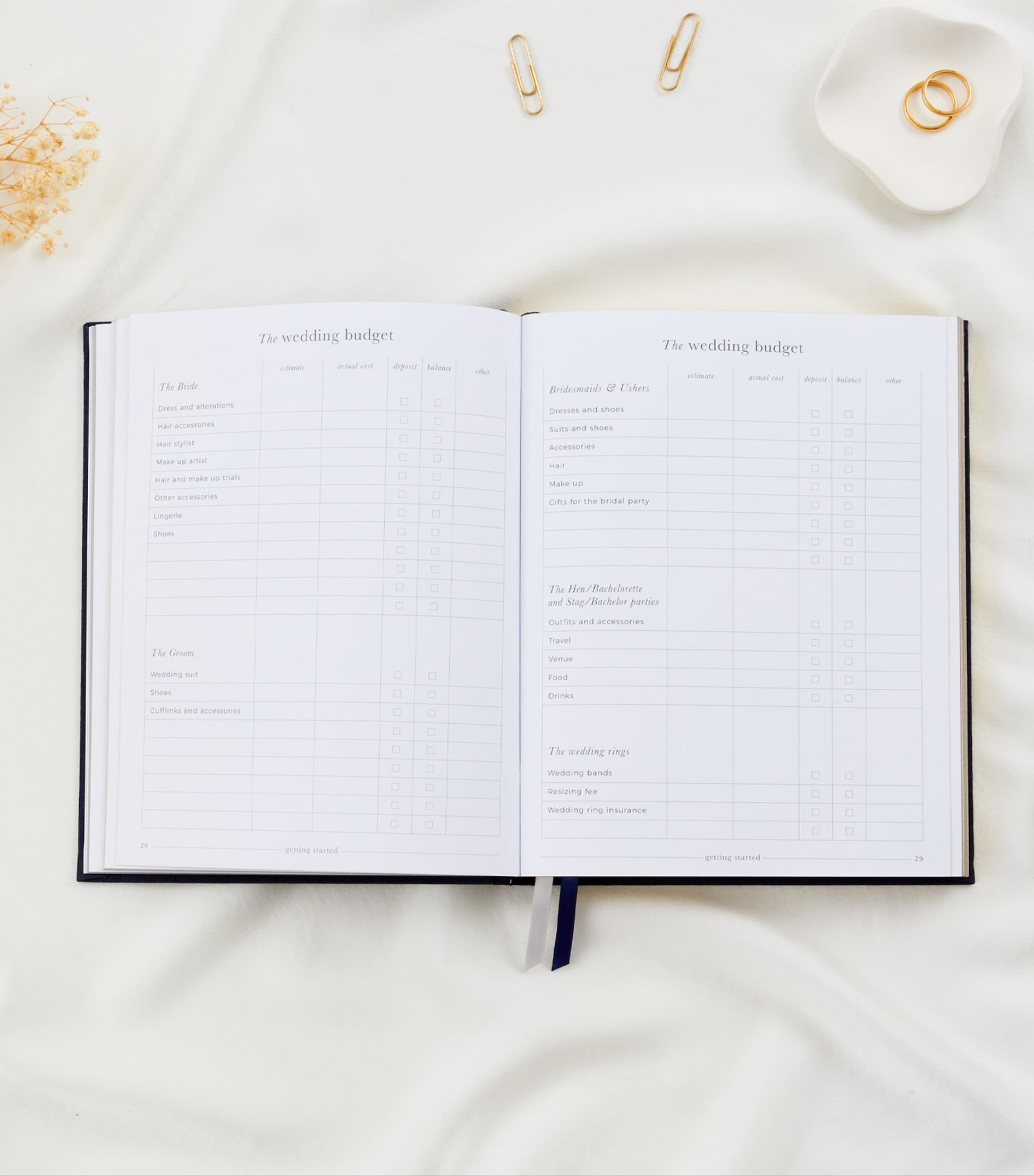 My Wedding Planner Journal