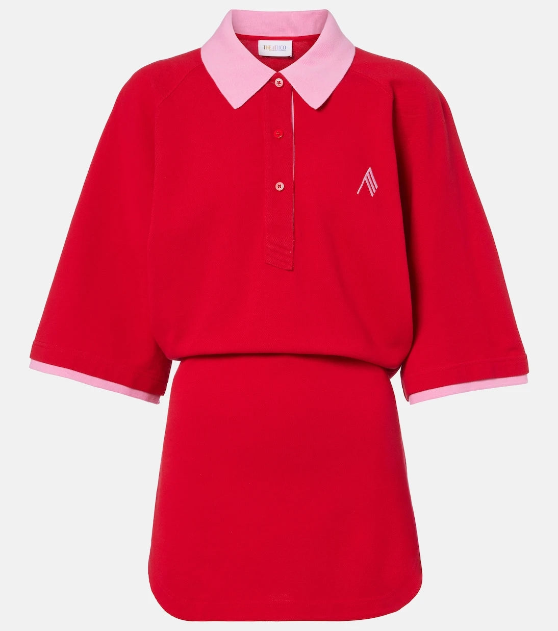 The Attico - Cotton polo dress