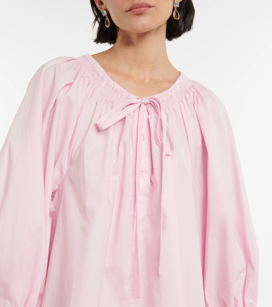 Lee Mathews - Casey cotton poplin minidress