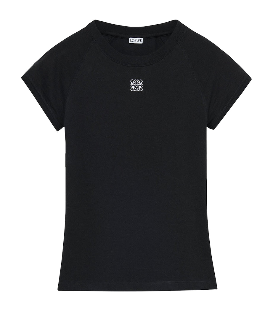 LOEWE Black Anagram Logo T-Shirt