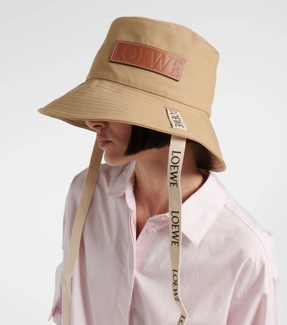 Loewe - قبعة صياد من قماش القطن