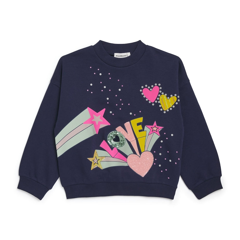 Cotton-Blend Graphic Sweatshirt (2-6 Years)