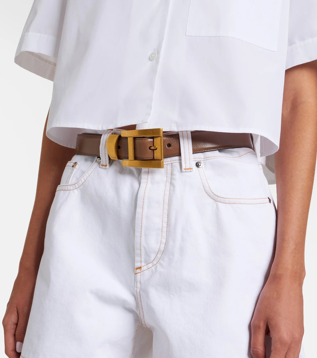 Versace - Leather belt