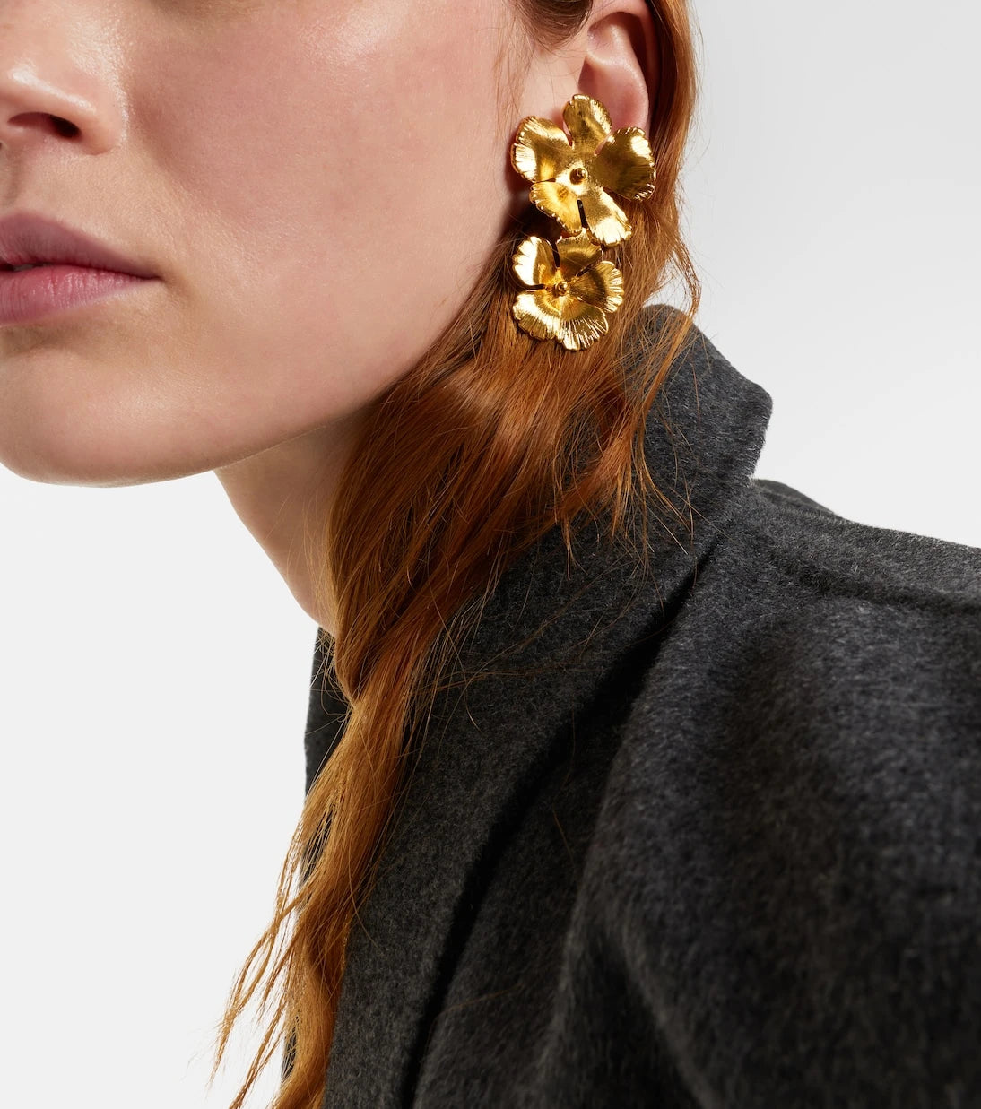 Jennifer Behr - Collette gold-plated drop earrings