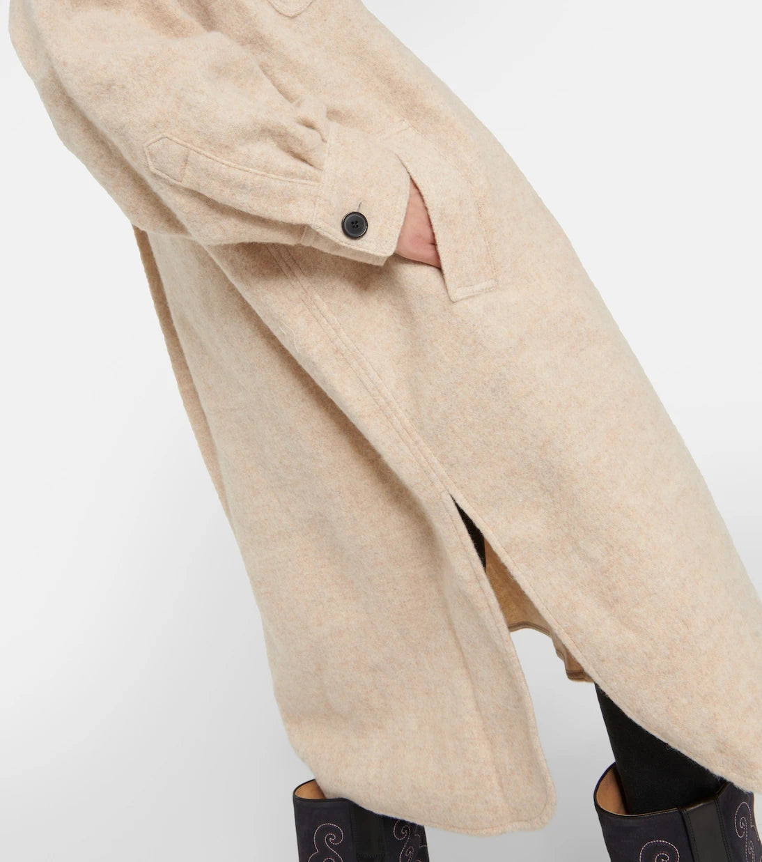 Marant Etoile - Fontia wool-blend coat