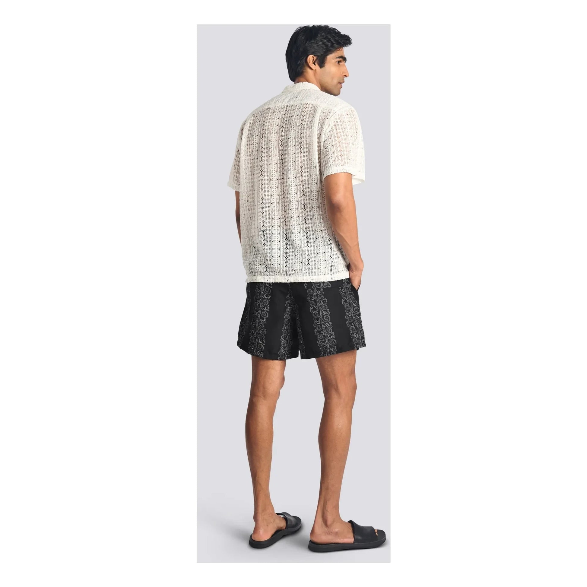 Bather - Gonzo Lace shirt | White