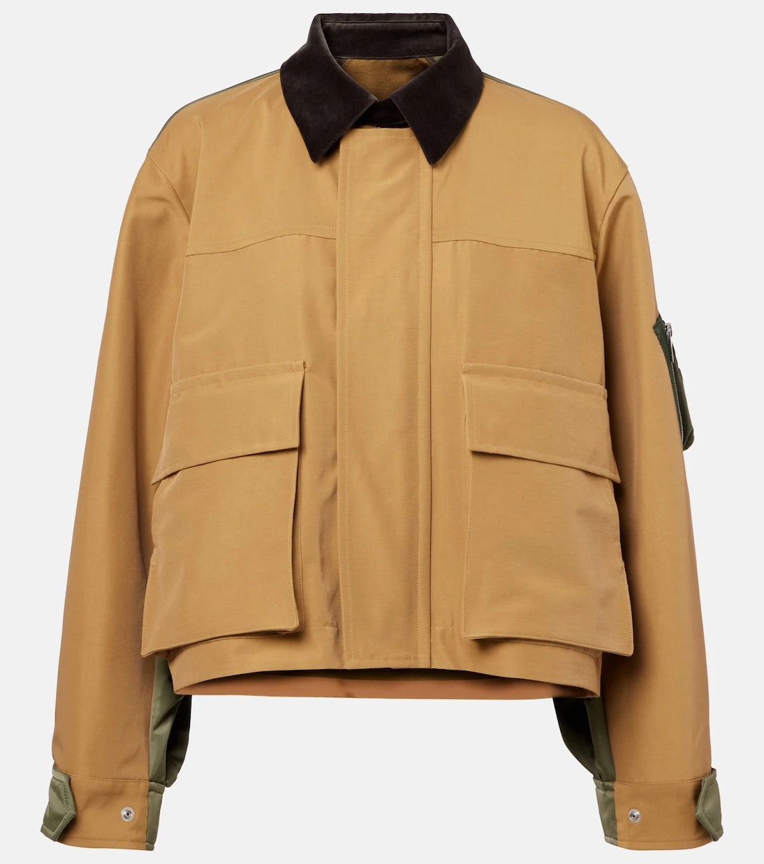 Sacai - Cotton-blend twill blouson