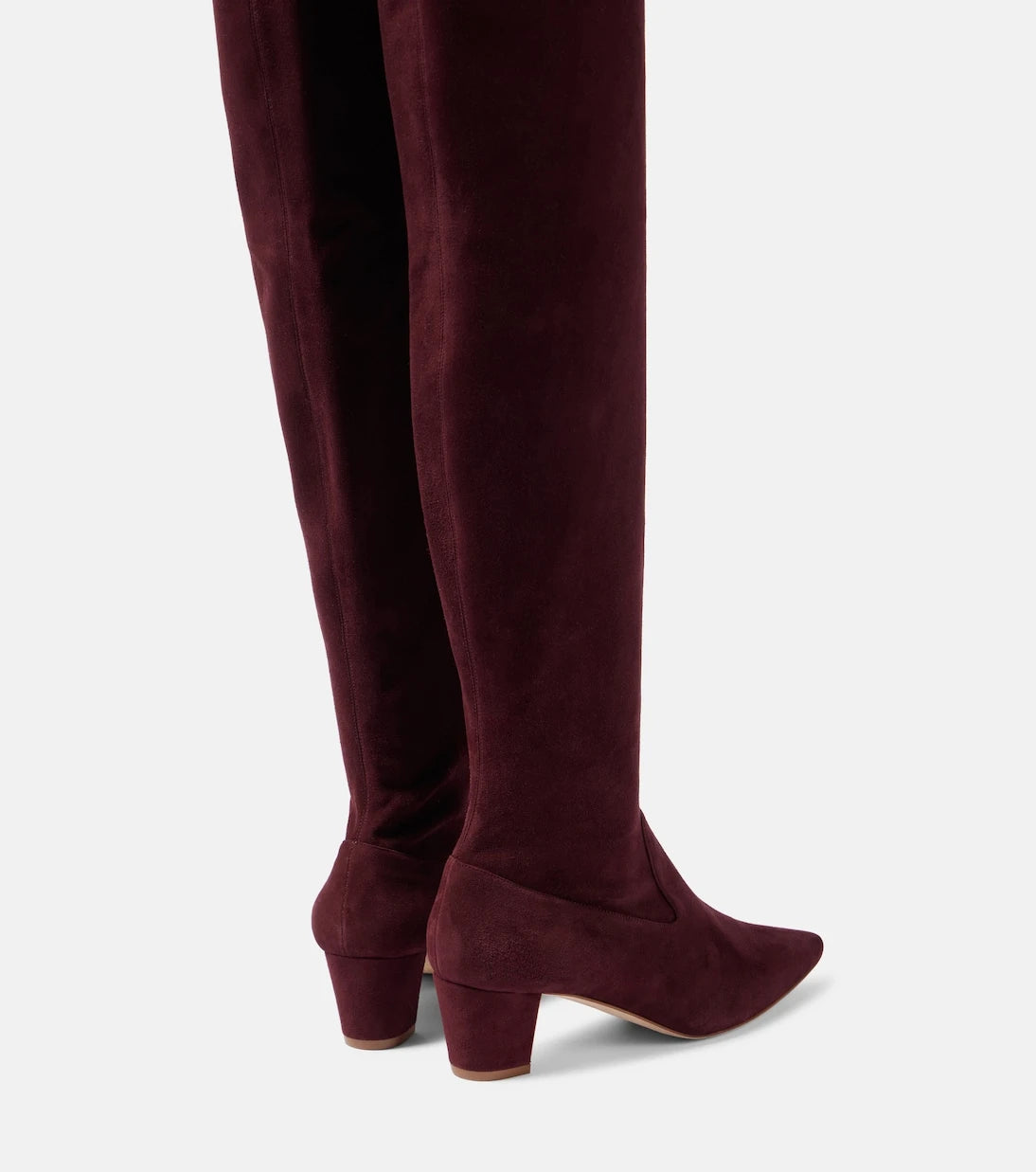 Manolo Blahnik - Lupasca suede over-the-knee boots