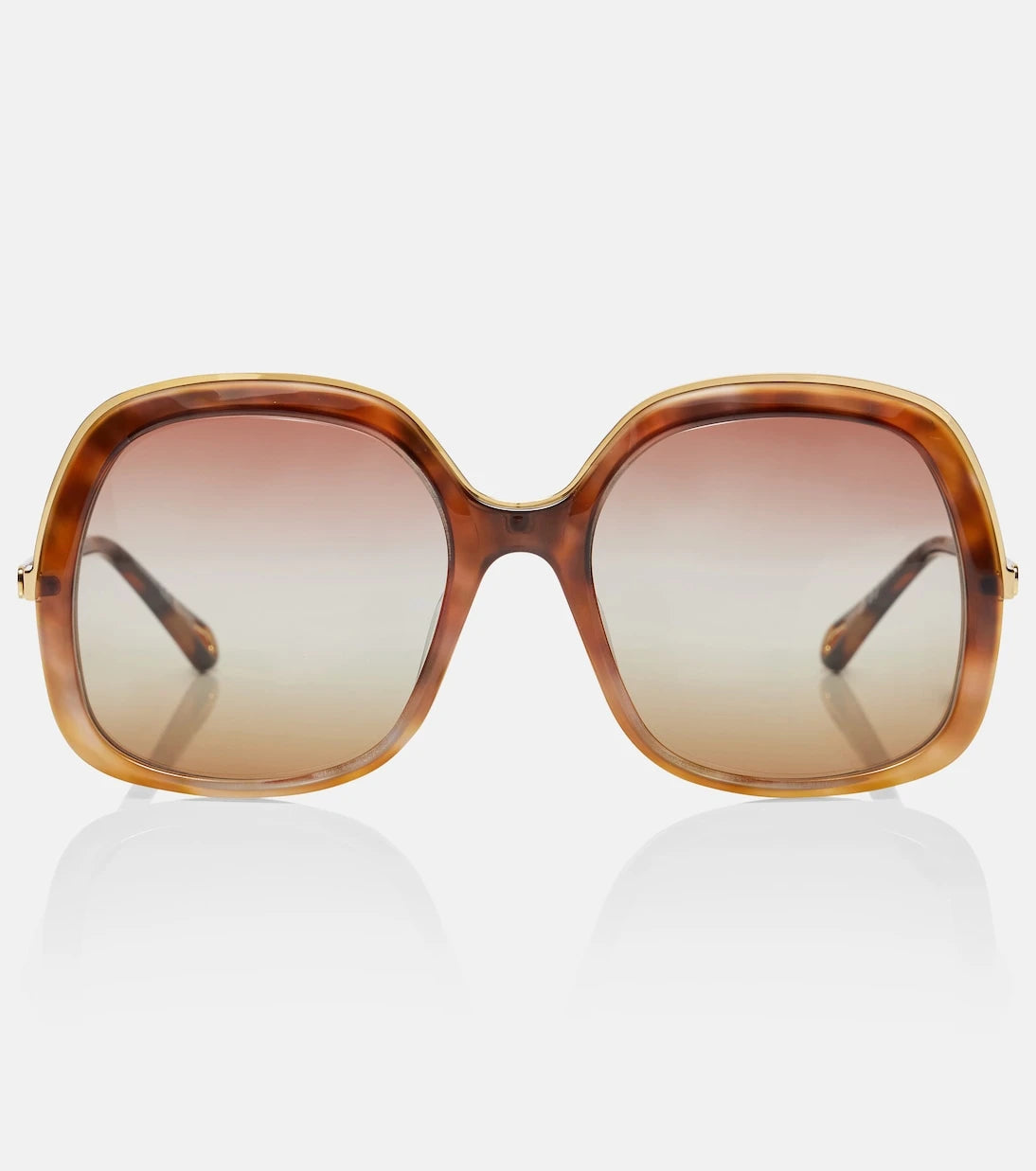Chloé - Aly oversized square sunglasses