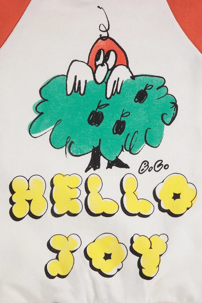 Bobo Choses Hello Joy Çocuk Pamuklu Sweatshirt