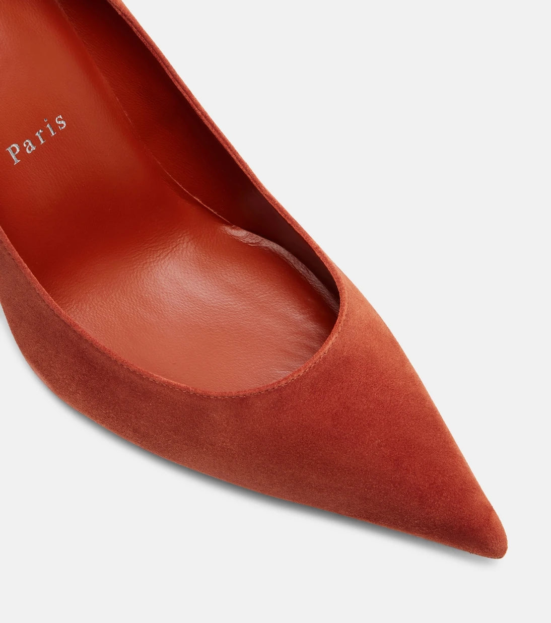 Christian Louboutin - حذاء ميس زد 80 من جلد الشمواه بكعب عالٍ