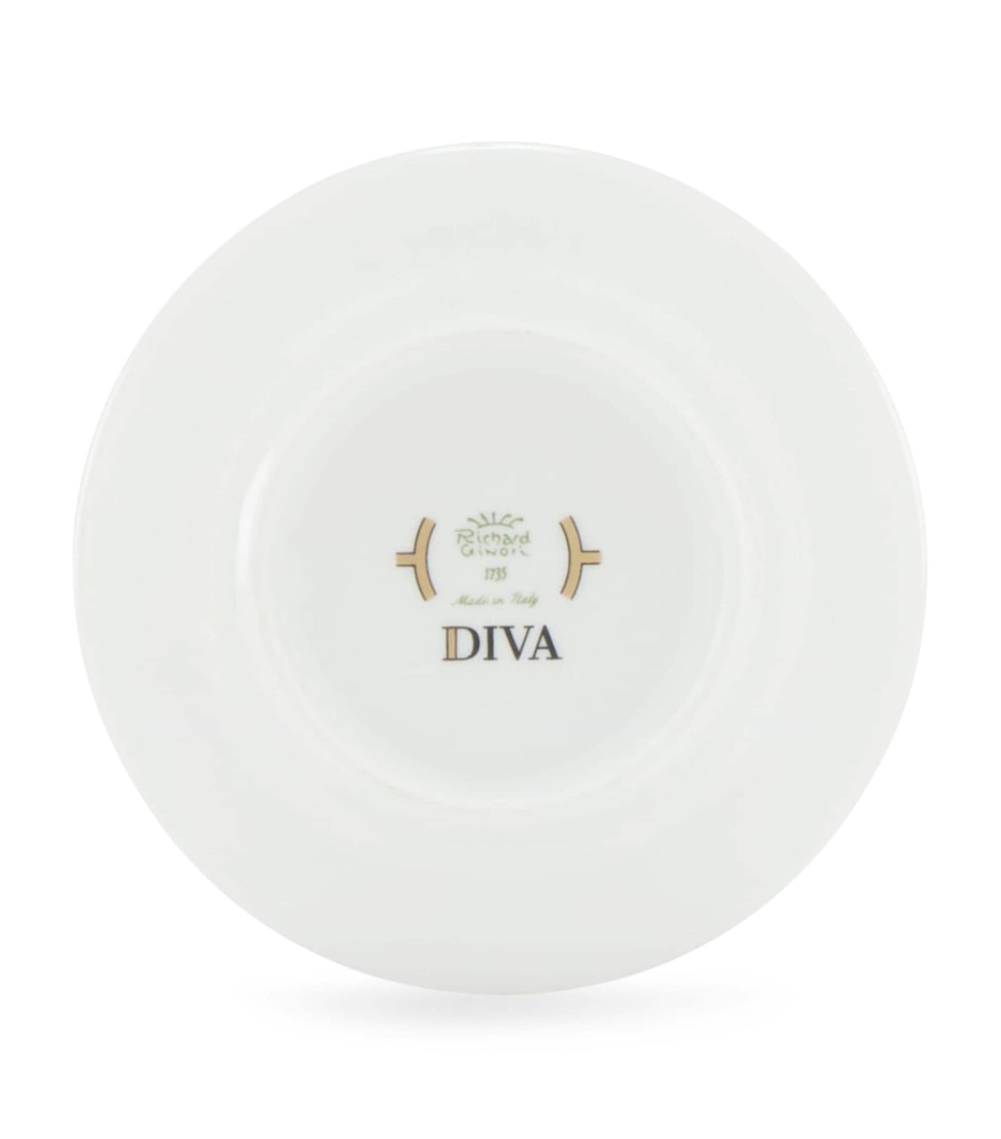 Porcelain Colonna Diva Verde Coffee Saucer (12.5cm)