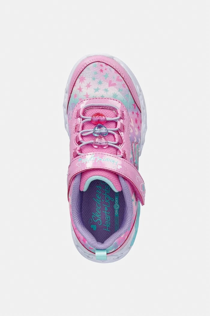 Skechers INFINITE HEART LIGHTS - HEART маратонки за деца