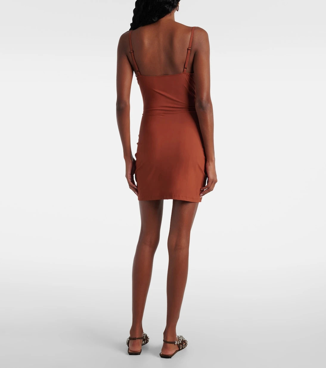 Christopher Esber - Pierced Orbit cutout jersey minidress