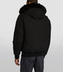 Moose Knuckles Black Down-Filled Bomber Jacket