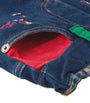 Cotton Embroidered Jeans (2-5 Years)