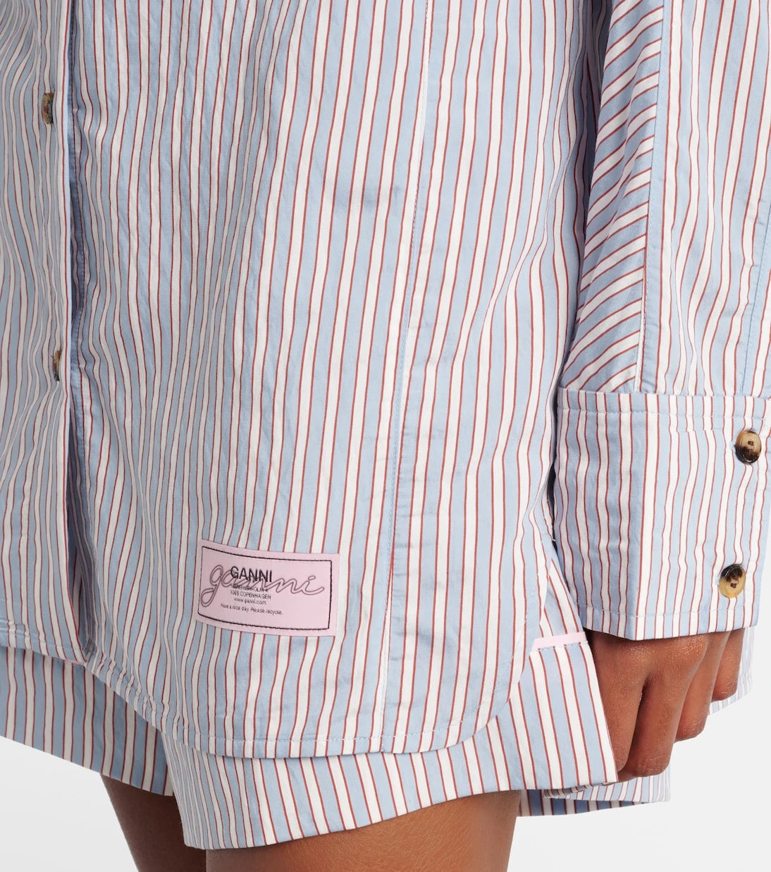 Ganni - Striped shirt