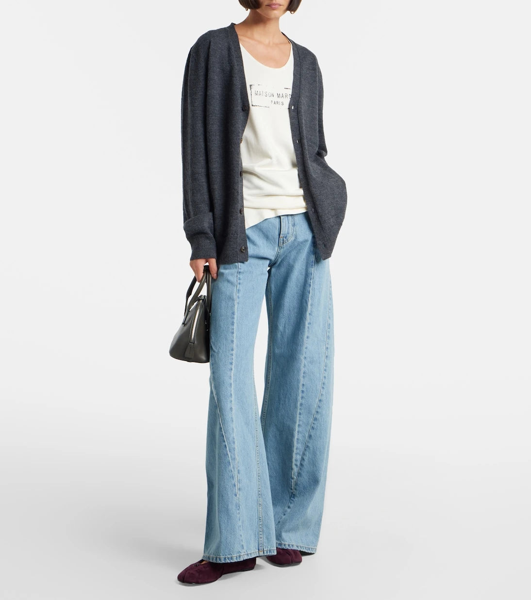 Maison Margiela - Tabi suede ballet flats