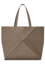 LOEWE Large Leather Puzzle Fold Tote Bag