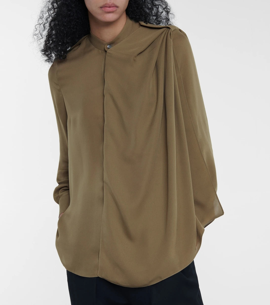 Roland Mouret - Hallow silk blouse