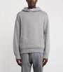 Johnstons Of Elgin Grey Cashmere Hoodie