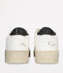 Golden Goose White Leather Ball Star Low-Top Sneakers