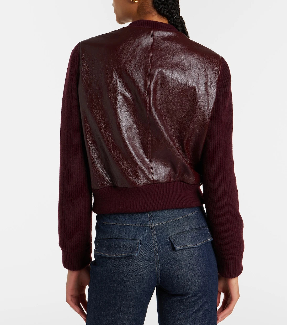 Dorothee Schumacher - It's A Match cropped leather jacket