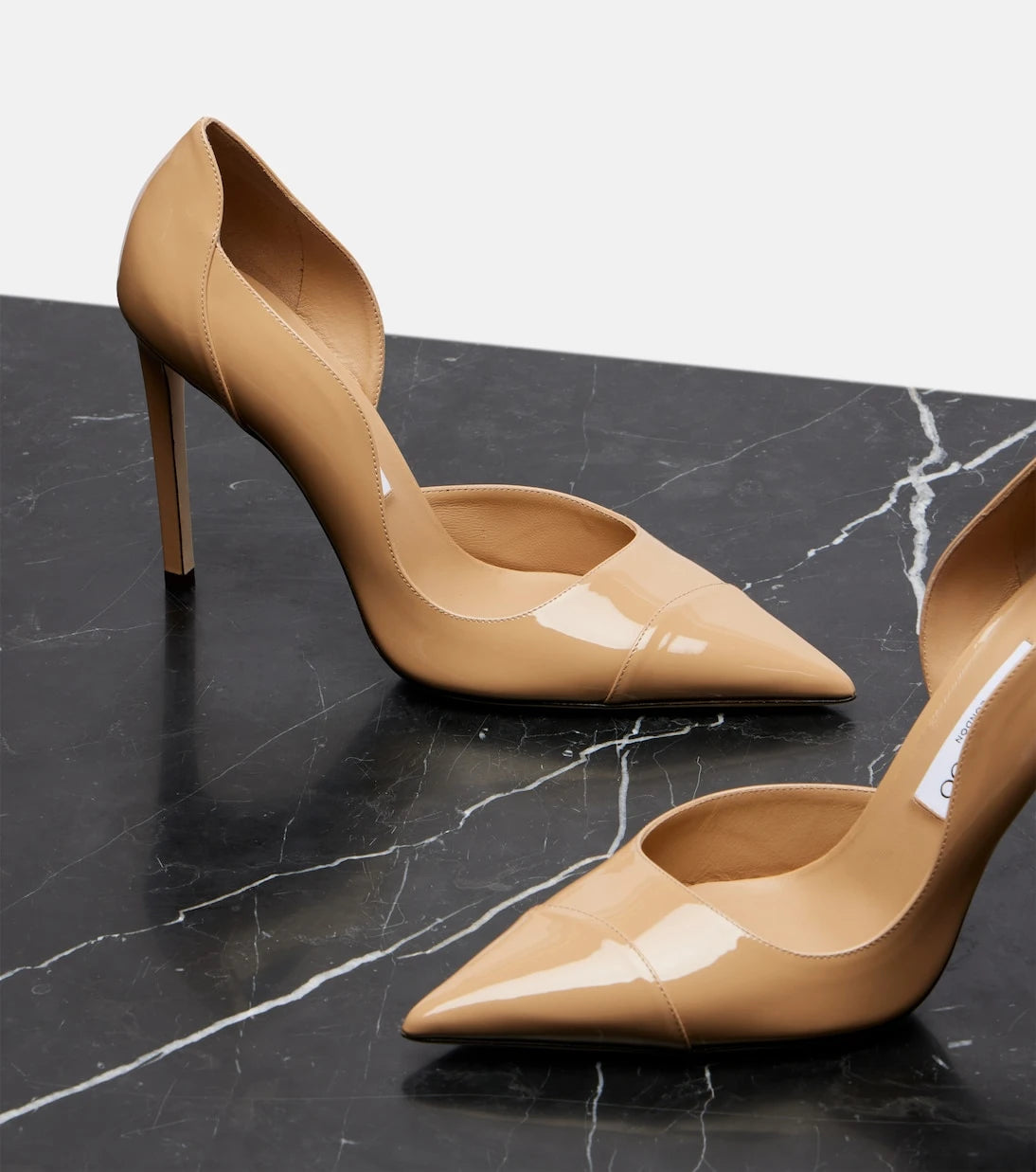Jimmy Choo - Brigitte 100 patent leather pumps