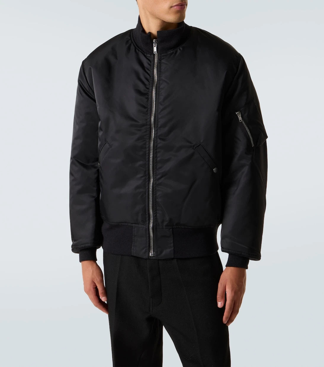 Rick Owens - Logo bomber jacket