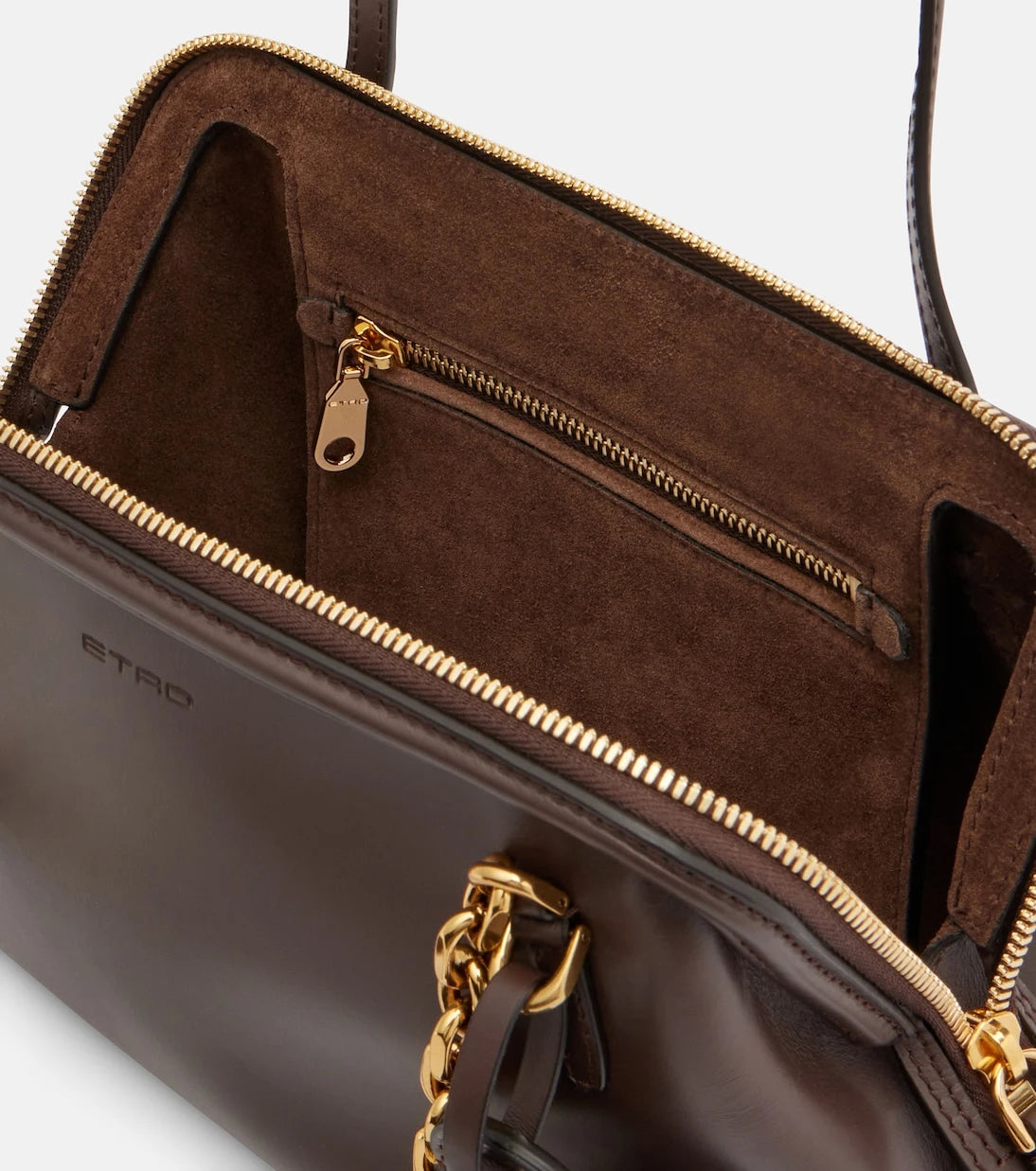 Etro - Leather shoulder bag