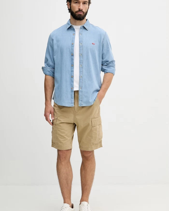 Levi's риза мъжка от деним LS BATTERY HM SHIRT SLIM