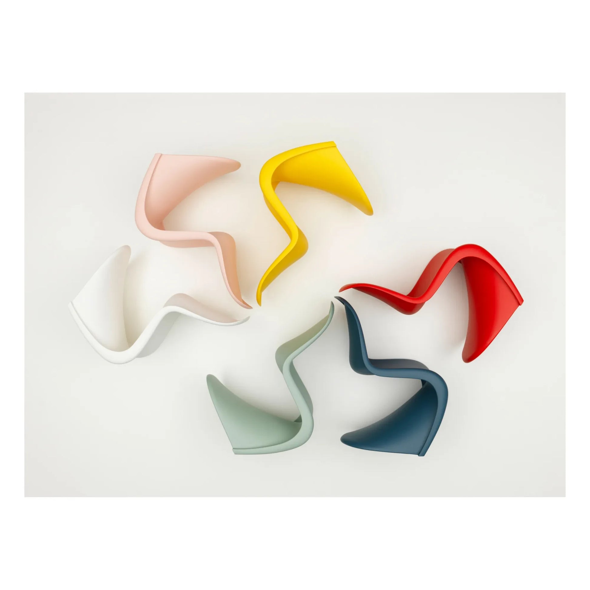 Vitra - Junior Chair - Verner Panton | Soft Mint