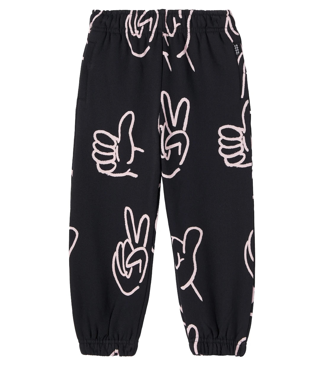 Molo - Adan printed cotton jersey sweatpants
