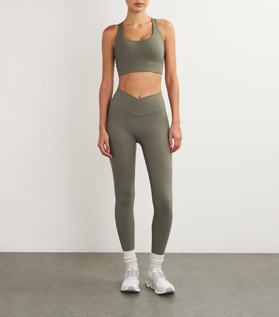 Green Ultimate Cross-Back Bra