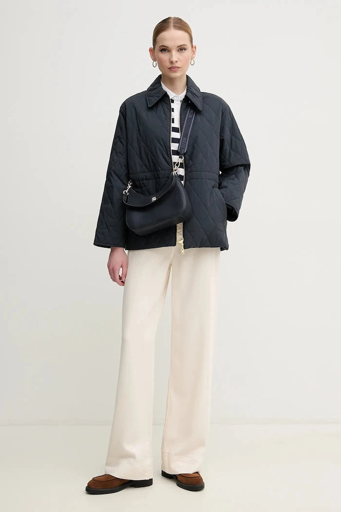 Тениска с яка Barbour Ashbourne