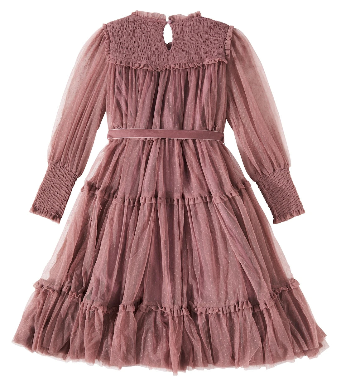 C'era Una Volta - Grace shirred tiered tulle dress