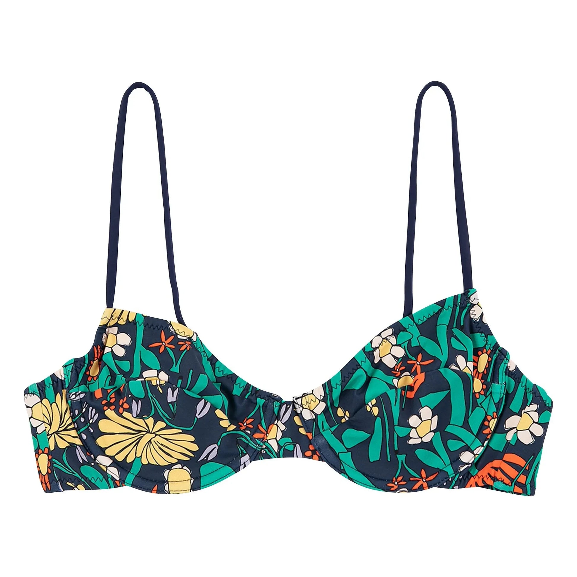 Bobo Choses - Color Herbalist bikini top | Green