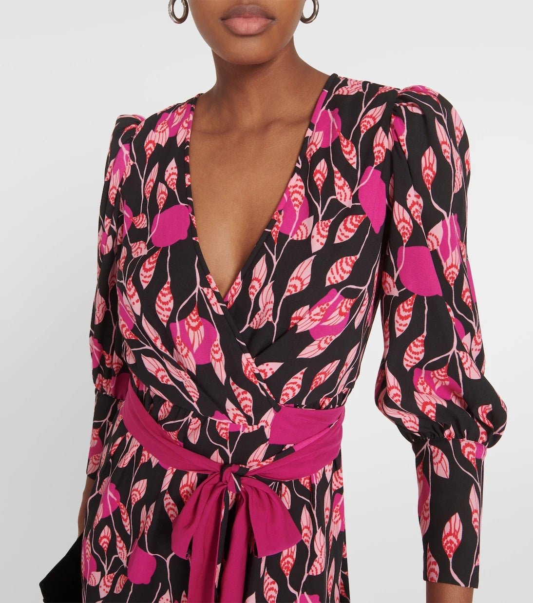 Diane von Furstenberg - Blade printed crêpe wrap dress