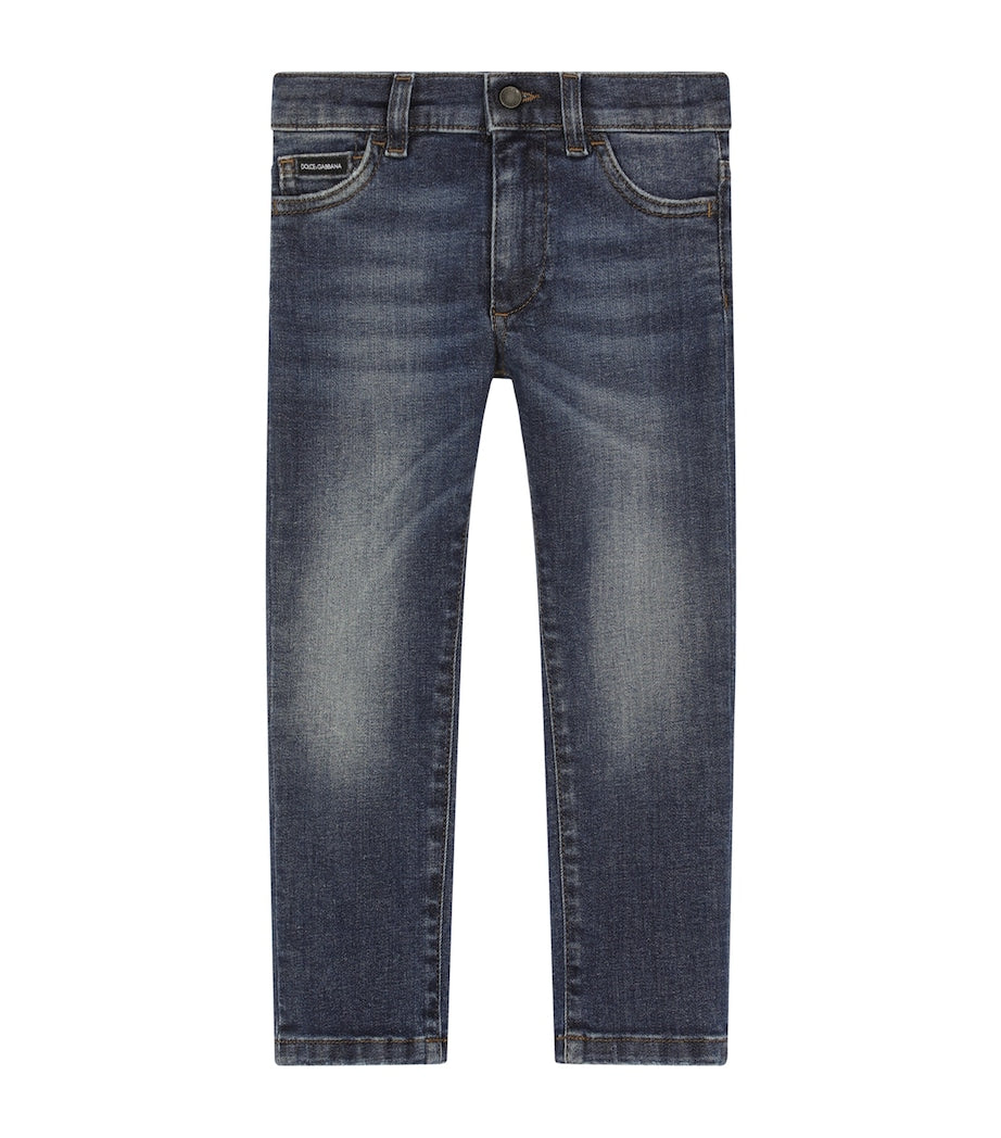 Dolce & Gabbana Kids Dark Wash Jeans (2-6 Years)