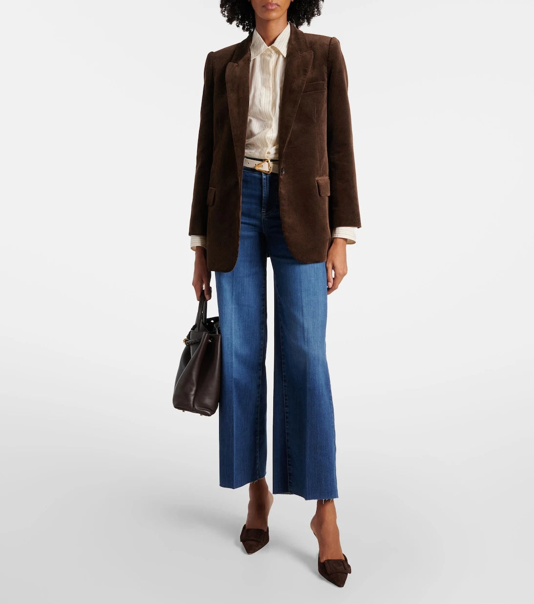 Frame - Le Slim Palazzo wide-leg jeans