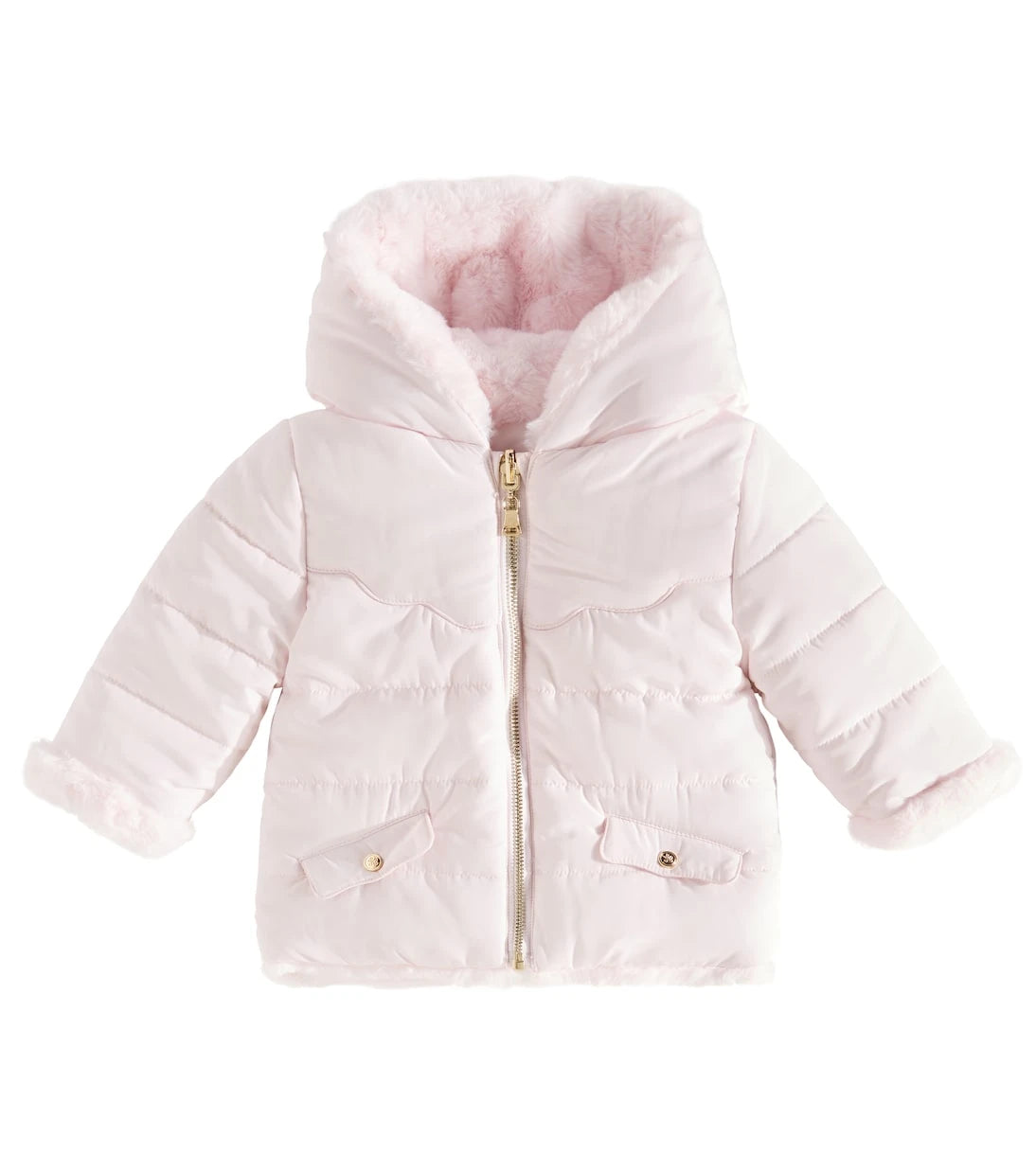 Tartine et Chocolat - Baby faux shearling jacket