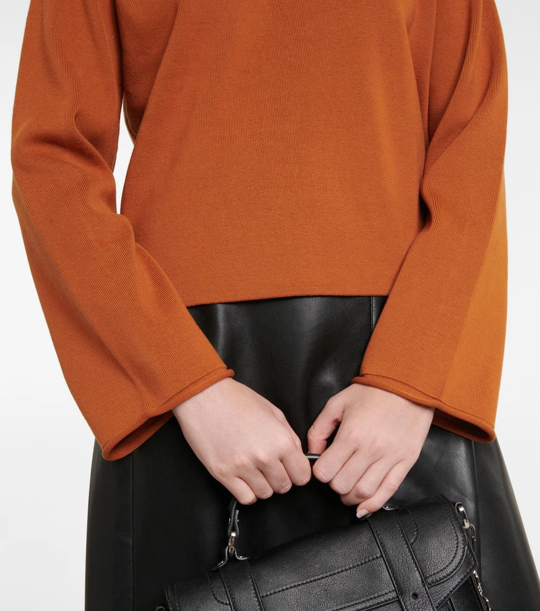 Proenza Schouler - سويتر من الحرير والقطن